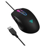 GAMDIAS ZEUS M5, RGB Aydınlatma, USB Kablolu, 7 Tuşlu, Gaming Mouse, 1