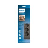 PHILIPS SPN3140A/62, 4 Soket, Akım Korumalı Priz, 900 Joules, 2Mt Kabl