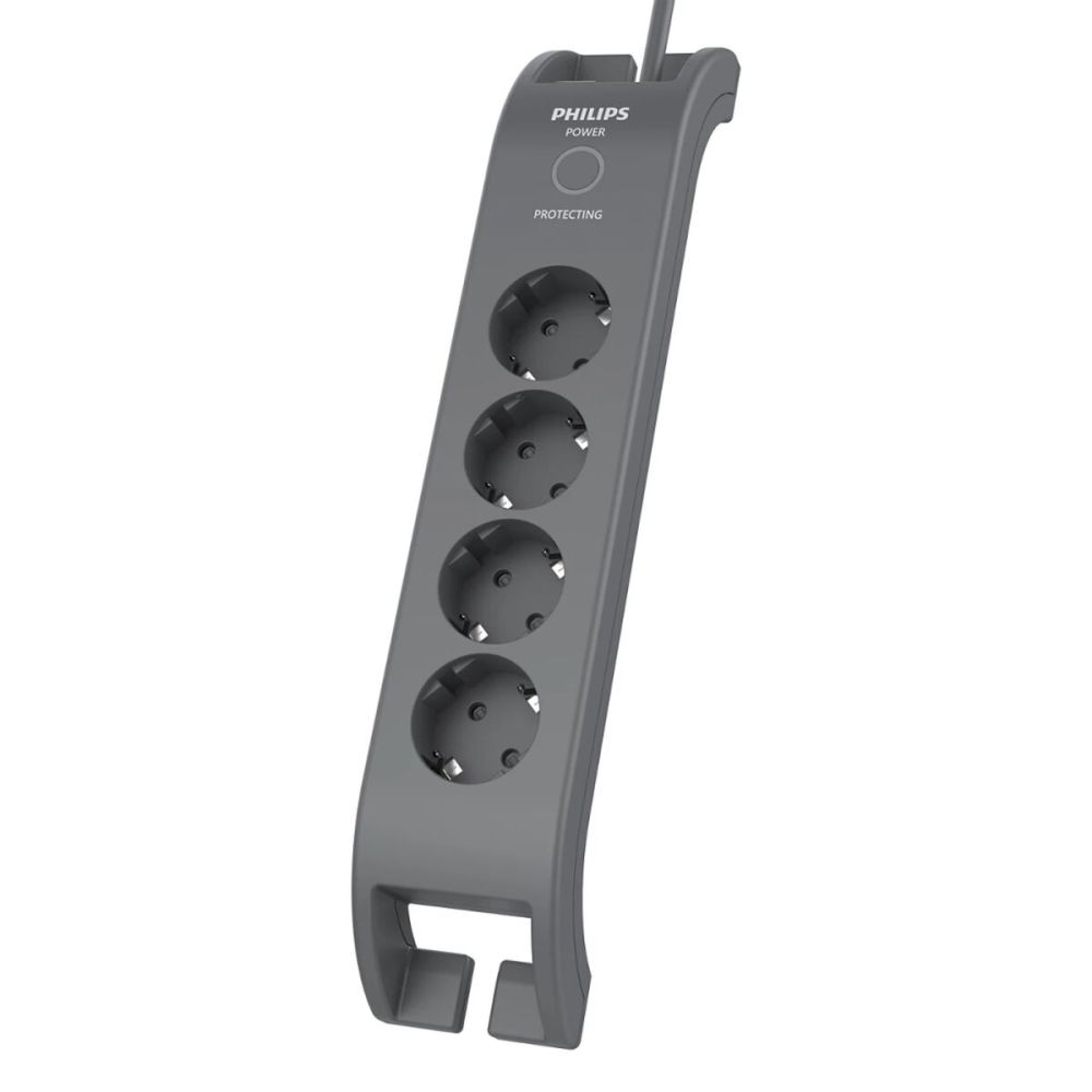 PHILIPS SPN3140A/62, 4 Soket, Akım Korumalı Priz, 900 Joules, 2Mt Kabl