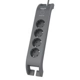PHILIPS SPN3140A/62, 4 Soket, Akım Korumalı Priz, 900 Joules, 2Mt Kabl