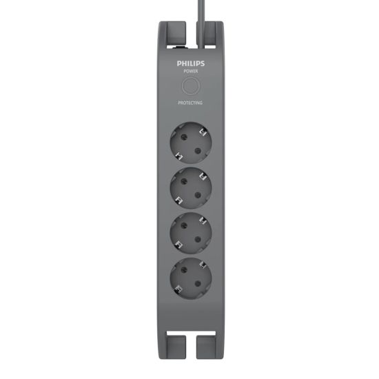 PHILIPS SPN3140A/62, 4 Soket, Akım Korumalı Priz, 900 Joules, 2Mt Kabl