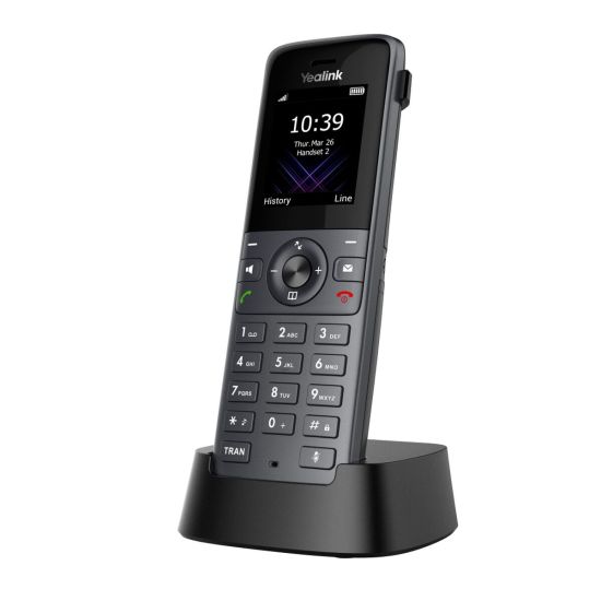 YEALINK W73H, Dect, Kablosuz IP TELEFON, Siyah, 1.8" Renkli Ekran
