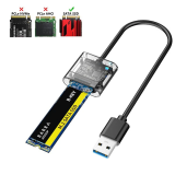ALLY M.2 Sata USB 3.0 Gen1 SSD Harddisk Kutusu M.2 NGFF- JMS578