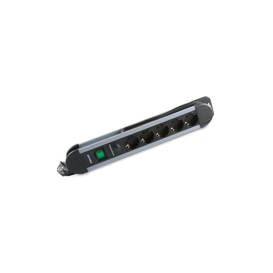 S-LINK Swapp SPGKS05, 5 Soket, Akım Korumalı Priz, 1.5Mt Kablo, 900 Jo