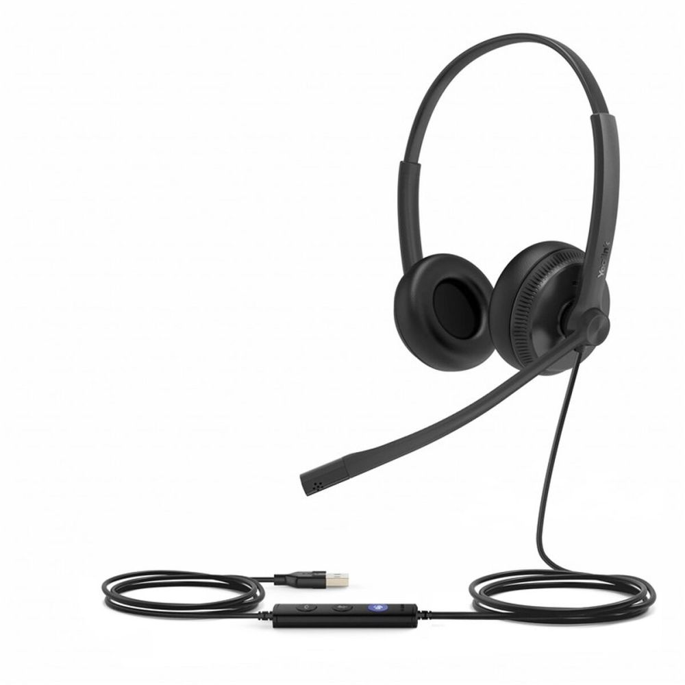 YEALINK UH34 TEAMS UYUMLU ÇİFT TARAFLI TAÇLI USB KULAKLIK