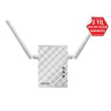 ASUS RP-N12, N300, 300Mbps, 2.4GHz WPS Butonu, 1Port Megabit Lan, Menz