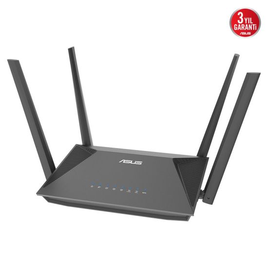 ASUS RT-AX52 Pro, AX3000, 3 Port, 3000Mbps, Dual Band, WİFİ 6, AiMesh,