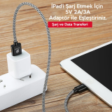 Dux Ducis K-One Cable İPhone Usb Şarj Kablosu 1 METRE