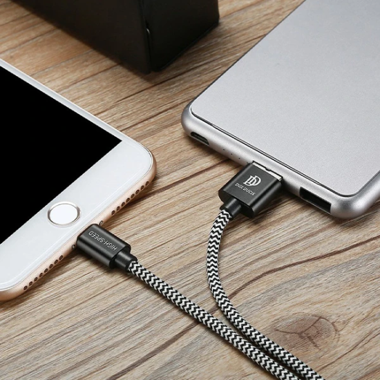 Dux Ducis K-One Cable İPhone Usb Şarj Kablosu 1 METRE