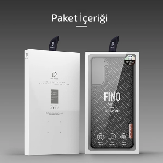 Dux Ducis Sm Galaxy S21 Plus Kılıf Fino Series Premium Arka Koruma Kıl