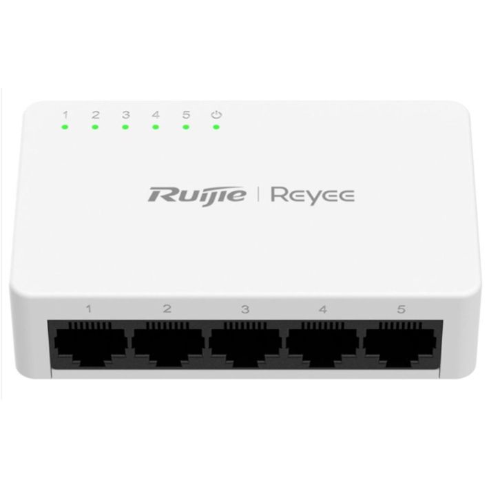 RUIJIE REYEE RG-ES05F 5 Port MegaBit Switch Plastik Kasa