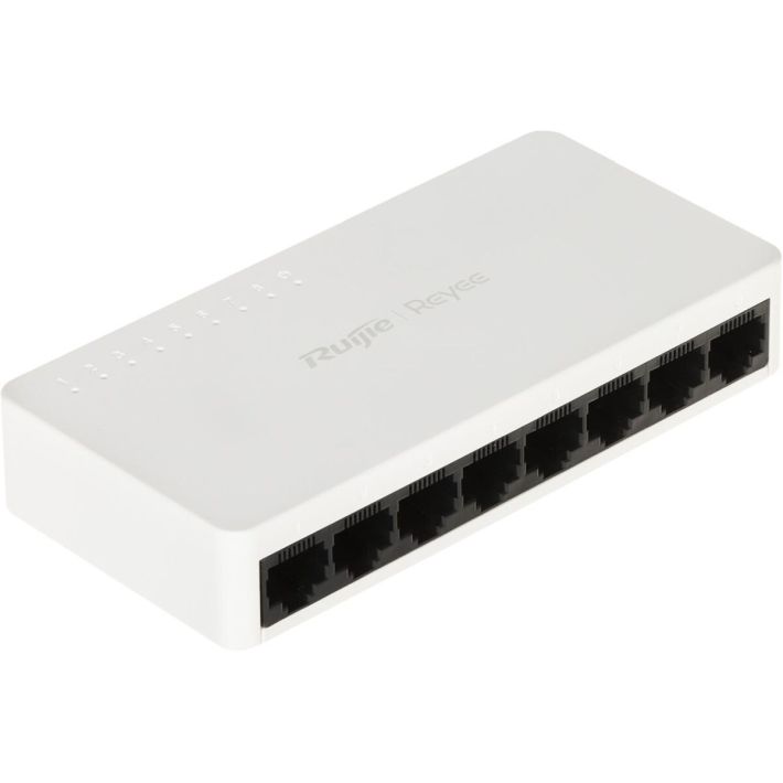 RUIJIE REYEE RG-ES08F 8 Port MegaBit Switch Plastik Kasa