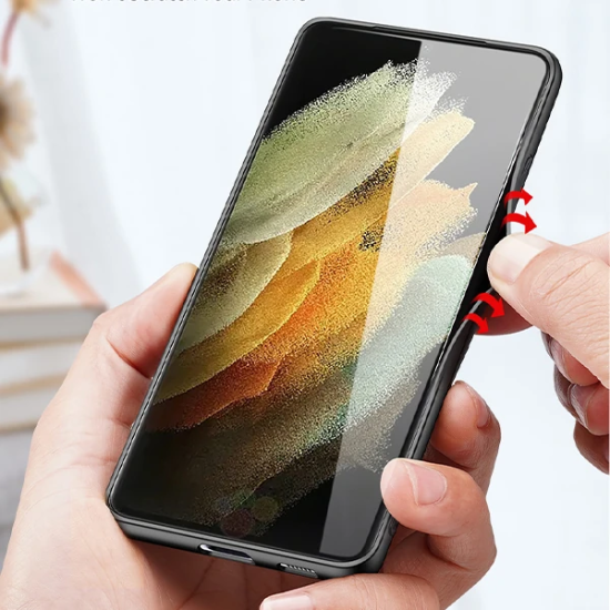 Dux Ducis Sm Galaxy S21 Ultra Kılıf Fino Series Premium Arka Koruma Kı