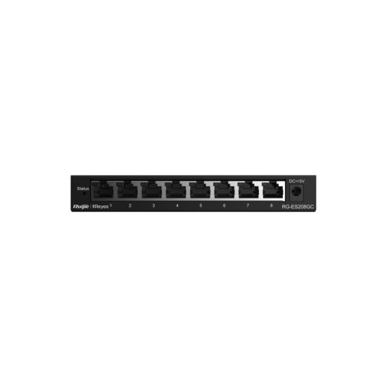RUIJIE REYEE RG-ES208GC 8 Port GigaBit , Colud Yönetilebilir Switch Me