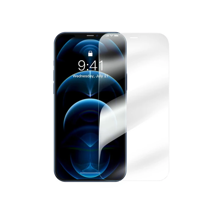 Baseus iPhone 12 Pro Max 6.7 0.3mm HD Anti-drop Tempered Kırılmaz Cam 