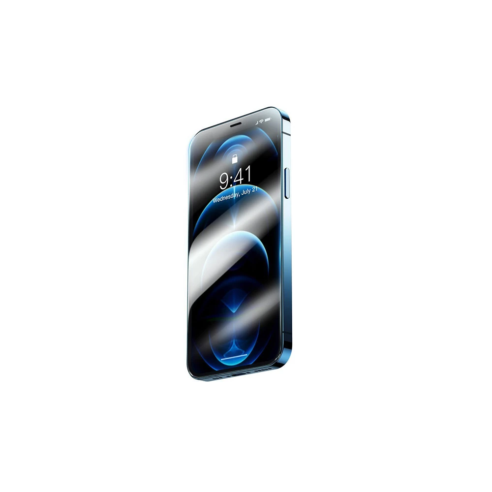 Baseus iPhone 12 Pro Max 6.7 0.3mm HD Anti-drop Tempered Kırılmaz Cam 