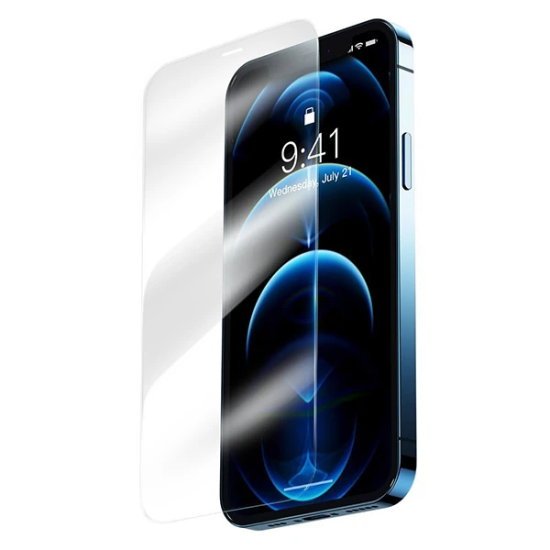 Baseus iPhone 12 Pro Max 6.7 0.3mm HD Anti-drop Tempered Kırılmaz Cam 