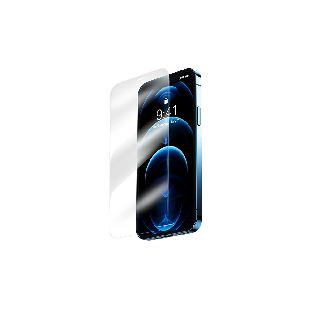 Baseus iPhone 12 Pro Max 6.7 0.3mm HD Anti-drop Tempered Kırılmaz Cam 