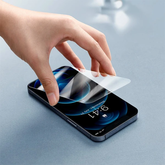 Baseus iPhone 12 Pro Max 6.7 0.3mm HD Anti-drop Tempered Kırılmaz Cam 