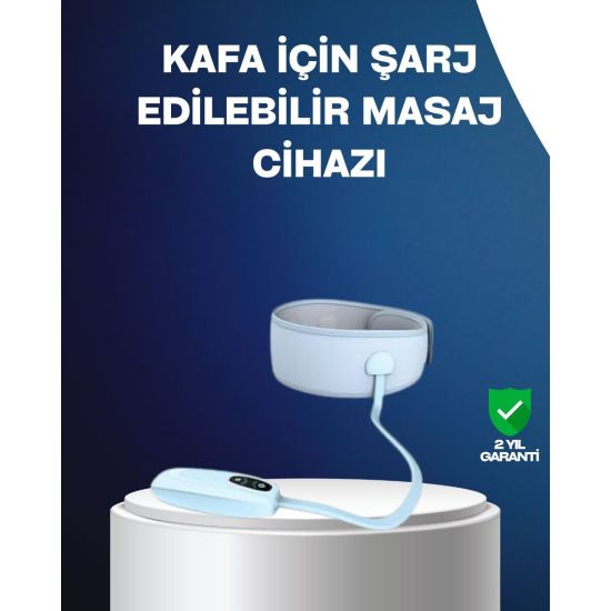 Yumuşak Dokulu Baş Masaj Bandı Günlük Kullanıma Uygun