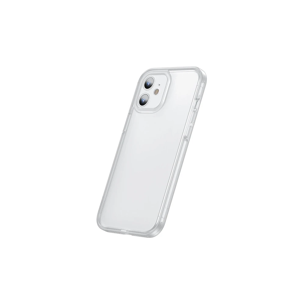 Baseus iPhone 12 Mini Kamera Lens Koruyuculu Frame Kılıf