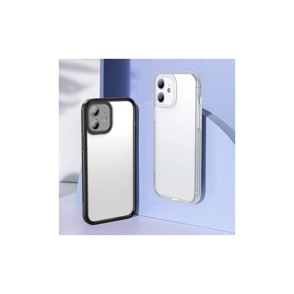 Baseus iPhone 12 Mini Kamera Lens Koruyuculu Frame Kılıf
