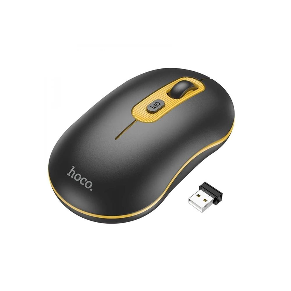 HOCO GM21 Platinium 1600dPi 2.4G Bluetooth Kablosuz Optik Mouse