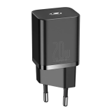 Baseus Super Si 20W PD Type-C Hızlı Şarj Adaptörü 20W İPhone 15-14-13-