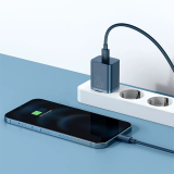 Baseus Super Si 20W PD Type-C Hızlı Şarj Adaptörü 20W İPhone 15-14-13-