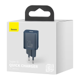 Baseus Super Si 20W PD Type-C Hızlı Şarj Adaptörü 20W İPhone 15-14-13-