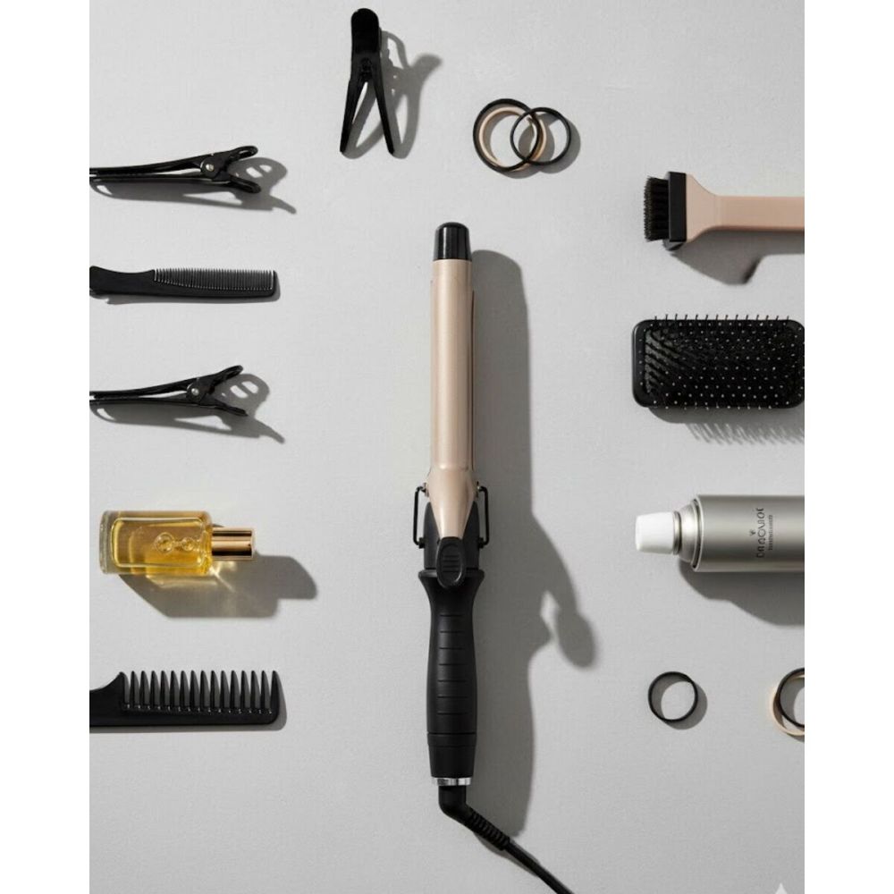 Profesyonel 25 mm Saç Maşası Kalın Bukle Etkili