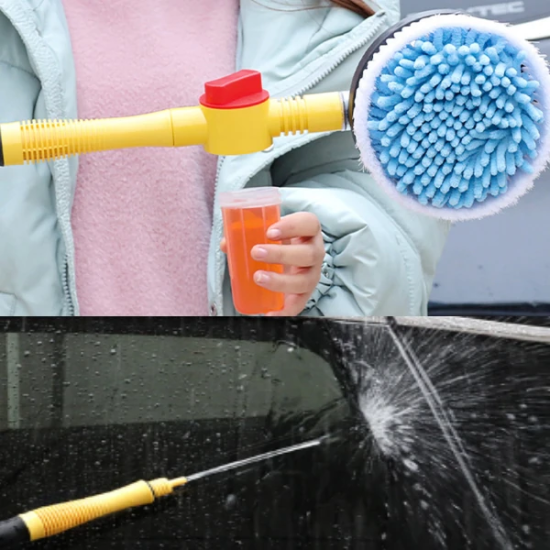 ALLY Otomatik Dönen Araç Yıkama Fırçası Mikrofiber Araba Yıkama Paspas