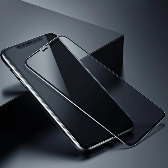Baseus İPhone 11 Pro/ XS/X 023mm Anti Spy Çerçeveli Tempered Cam Ekran