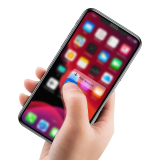 Baseus İPhone 11 Pro/ XS/X 023mm Anti Spy Çerçeveli Tempered Cam Ekran