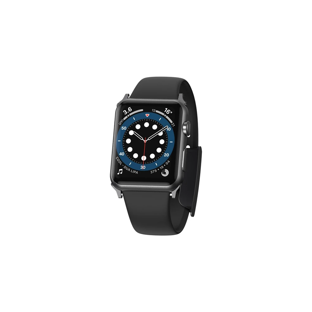 Baseus Slip-Thru Apple Watch Ultra 49mm 7-8 45mm 6-5-4 44mm Silikon Ko