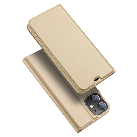 DUX DUCİS İPhone 12 Mini Kılıf Kapaklı Flip Cover Kılıf Skin Pro Serie