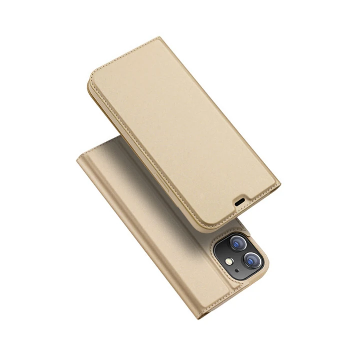 DUX DUCİS İPhone 12 Mini Kılıf Kapaklı Flip Cover Kılıf Skin Pro Serie