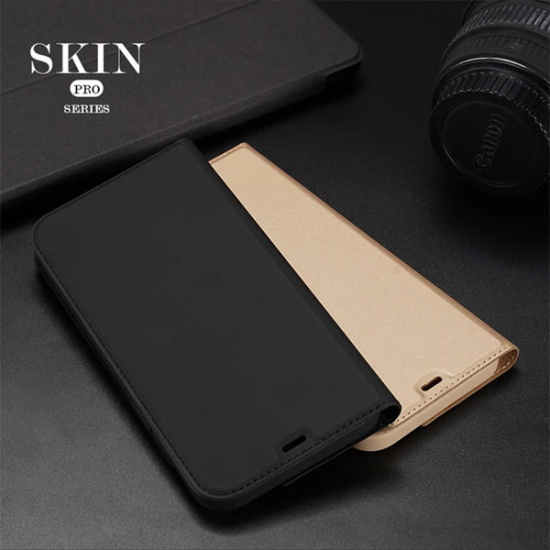 DUX DUCİS İPhone 12 Mini Kılıf Kapaklı Flip Cover Kılıf Skin Pro Serie