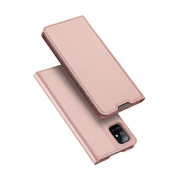 DUX DUCİS SM Galaxy M51 Kılıf Kapaklı Flip Cover Kılıf Skin Pro Series