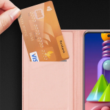 DUX DUCİS SM Galaxy M51 Kılıf Kapaklı Flip Cover Kılıf Skin Pro Series
