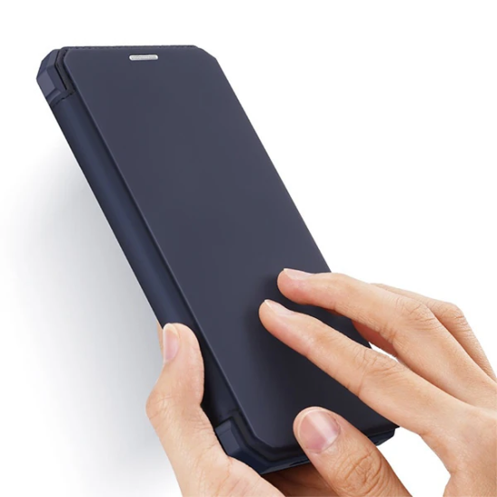 DUX DUCİS iPhone 12 Mini Kılıf Mıkantıslı Kapaklı Flip Cover Kılıf Ski