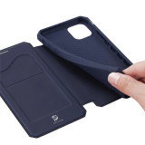 DUX DUCİS iPhone 12 Mini Kılıf Mıkantıslı Kapaklı Flip Cover Kılıf Ski