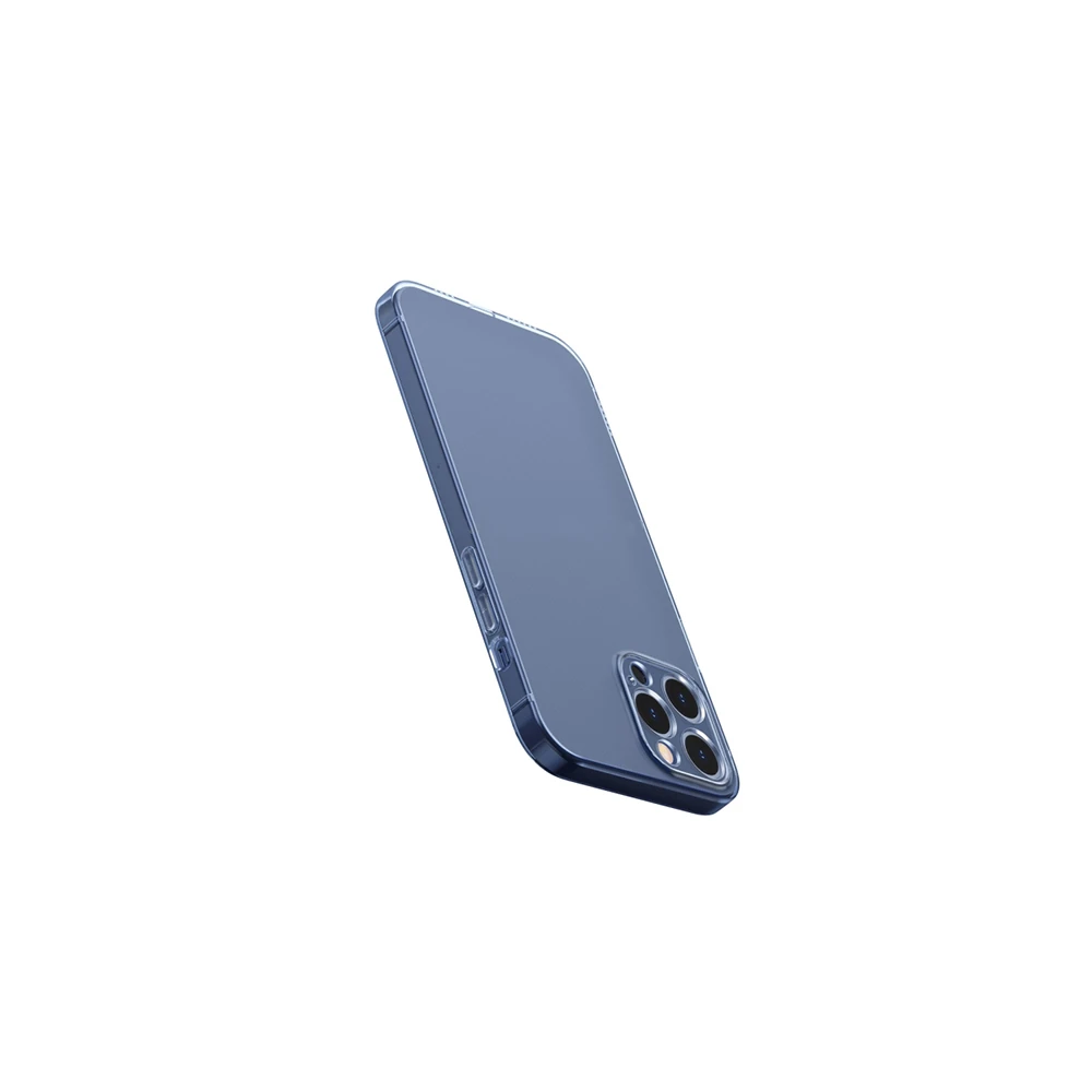 Baseus Simple Case İPhone 12 Pro Max 6.7 İnce Şeffaf Silikon Kılıf