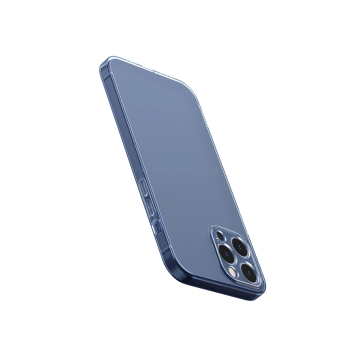 Baseus Simple Case İPhone 12 Pro Max 6.7 İnce Şeffaf Silikon Kılıf