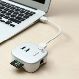 Baseus Çok Fonsiyonlu Notebook Adaptörü Hub Dual USB 3.0 RJ45 TF/SD