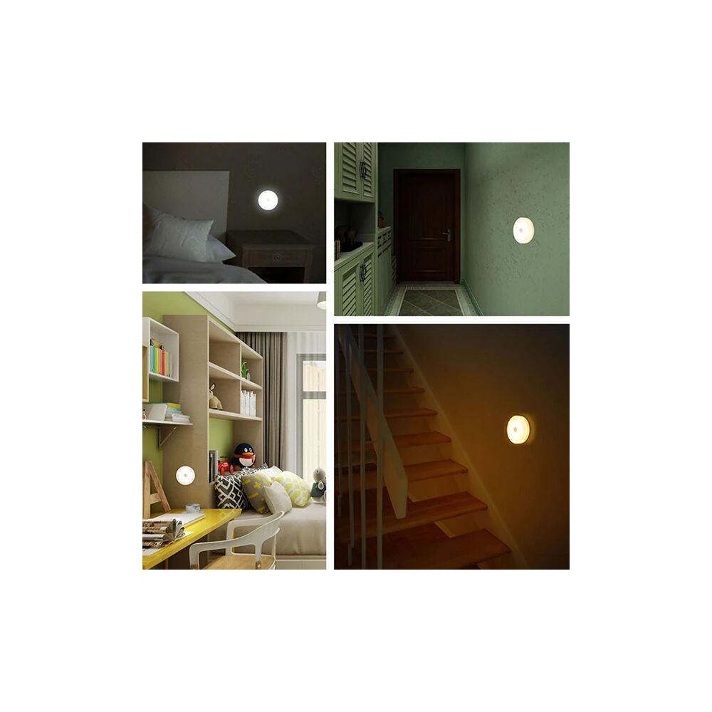 ALLY Mini 5 Led Usb Şarjjlı Tuşlu Gece Lambası Led
