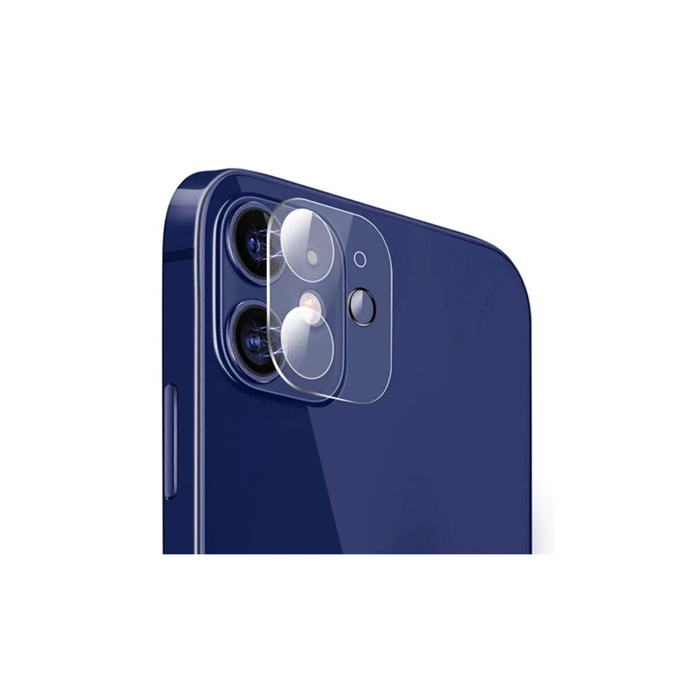 iPhone 12 6.1 Hat-Prince 9H 3D Full Tempered Cam Kamera Koruyucu