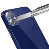 iPhone 12 6.1 Hat-Prince 9H 3D Full Tempered Cam Kamera Koruyucu