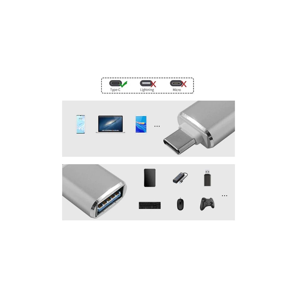ALLY Usb Type-C Dönüştürücü Otg Adaptör