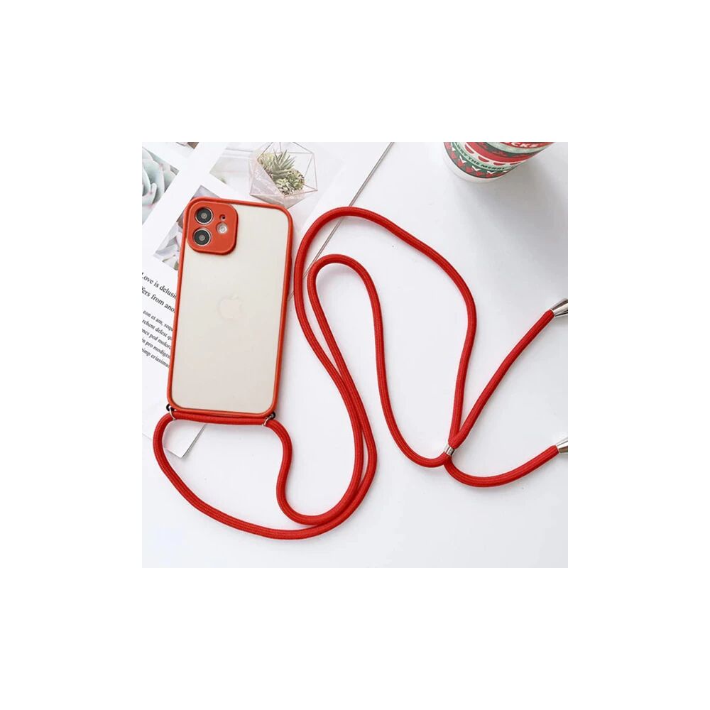 ALLY iPhone 12 6.1 Askılı Koruyucu Silikon Kılıf